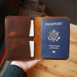Journey Passport Case - Brown